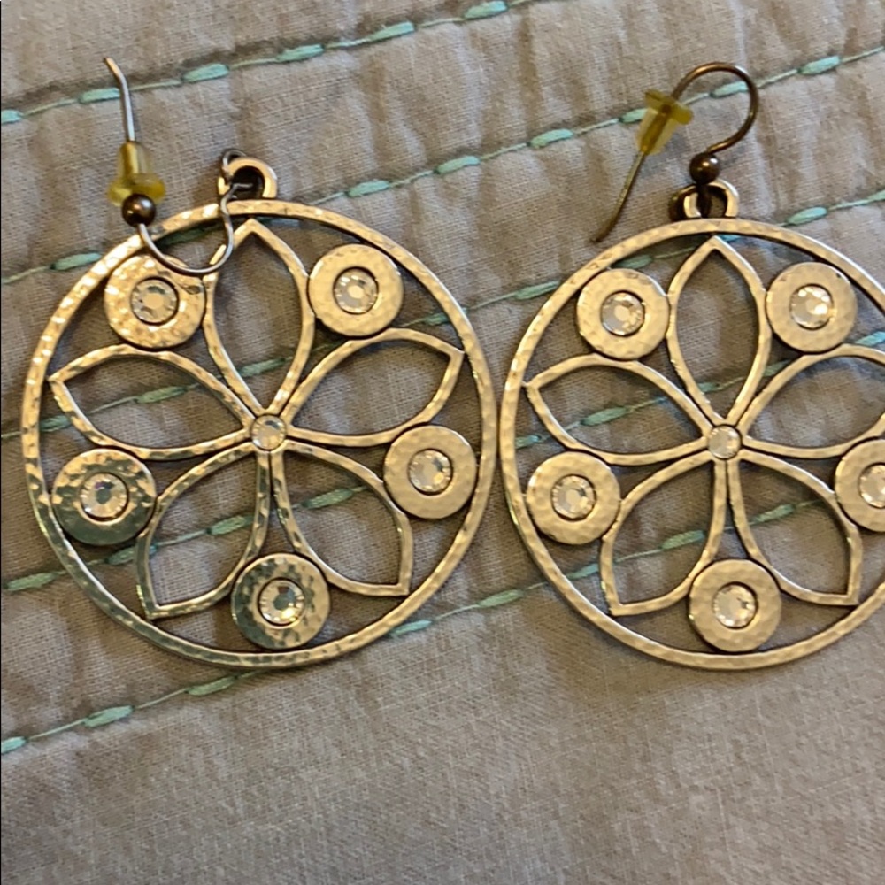 Earing hoops nice for the holidays